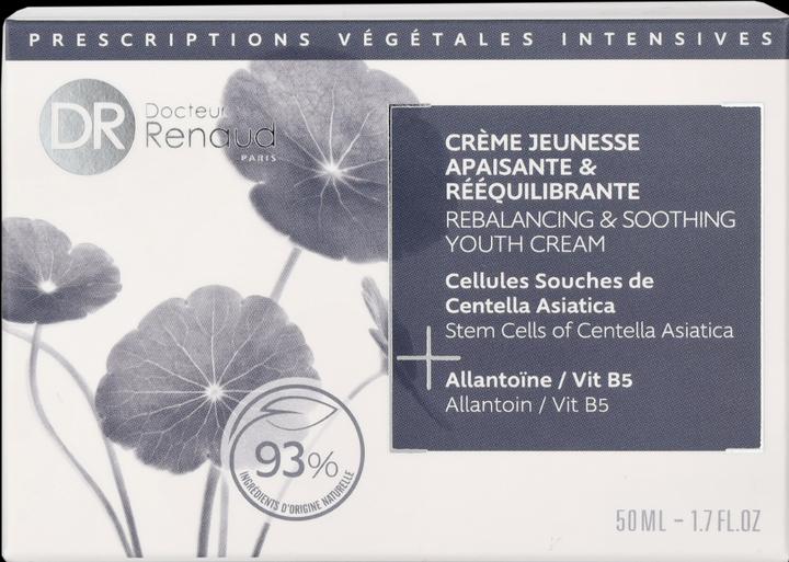Image du produit Dr. Renaud Centellaiatica Crème de jeunesse rééquilibrante et apaisante - 50ml (50 ml)