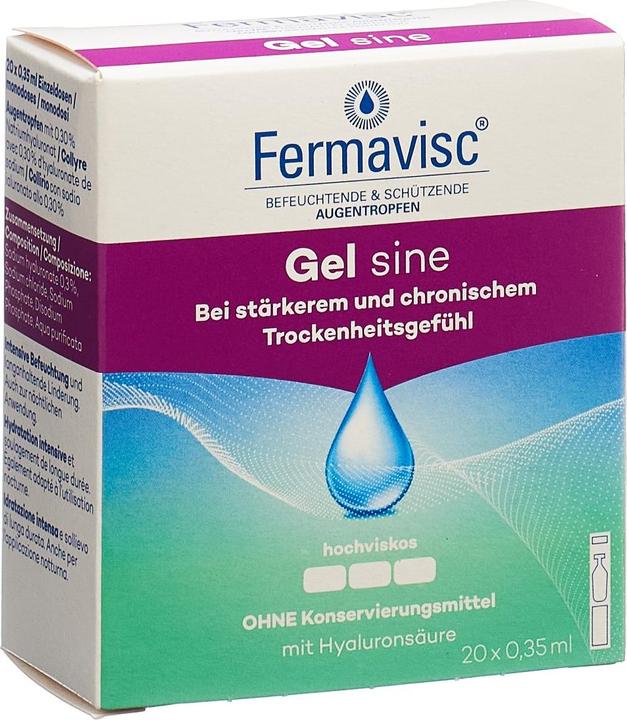 Image du produit OmniVision Fermavisc Gel Sine (7 ml, Gel Fermavisc sine Gtt Opht)