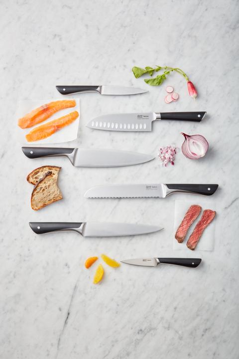Actual product image Tefal Jamie Oliver 3-piece Knife Set, Black (20 cm)