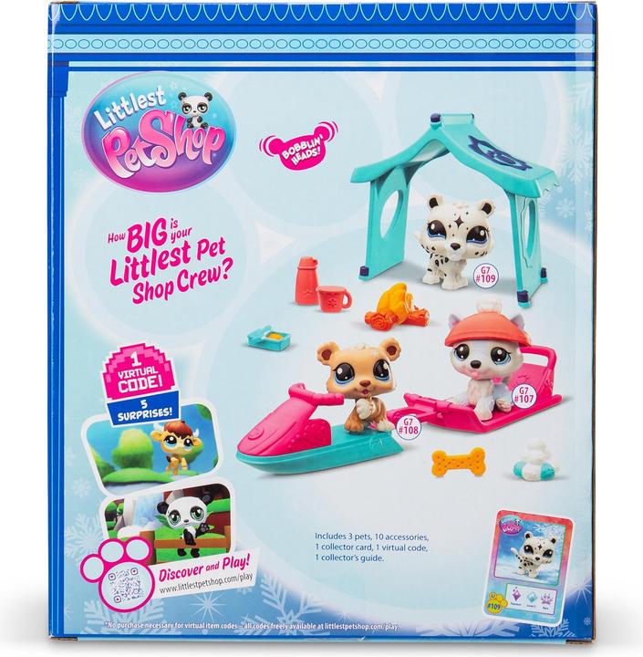 Actual product image Littlest Pet Shop Snowy Day Play Pk (00534)