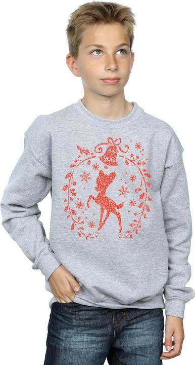 Produktbild Disney Bambi Christmas Wreath Sweatshirt Jungen (152, 158)