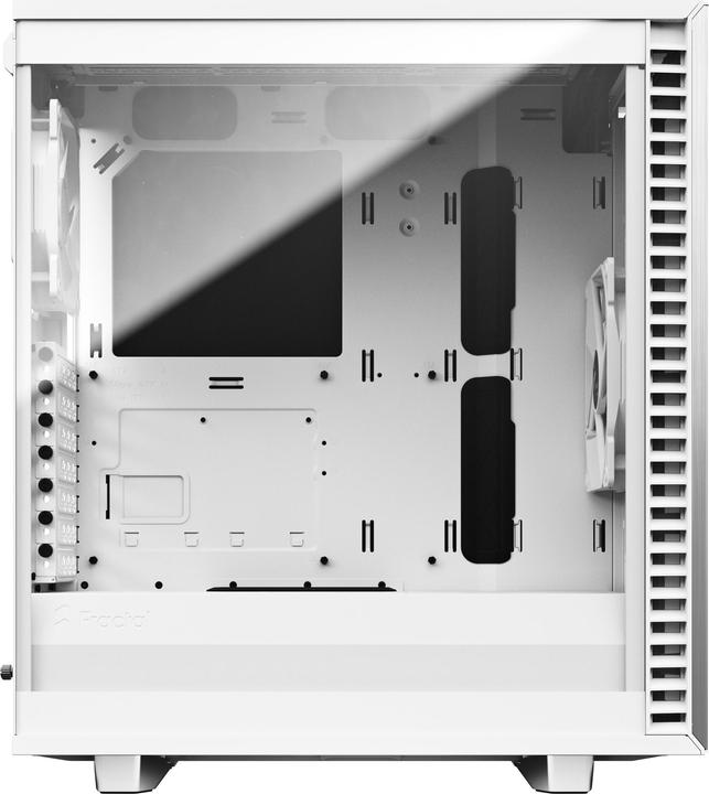 Actual product image Fractal Define 7 Compact White TG (ATX, mATX, Mini-ITX)