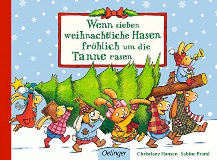 Immagine prodotto Quando sette coniglietti di Natale corrono allegramente intorno all'abete