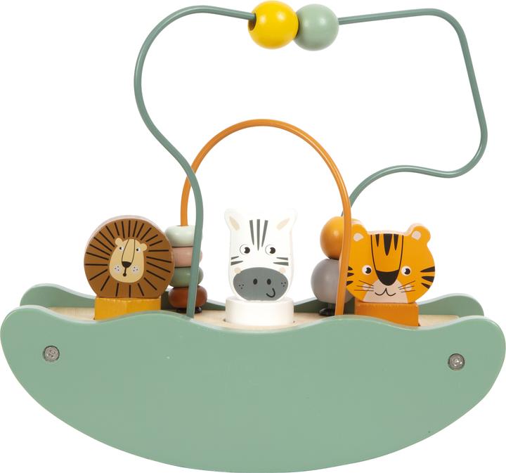 Actual product image small foot Safari" motor loop with seesaw