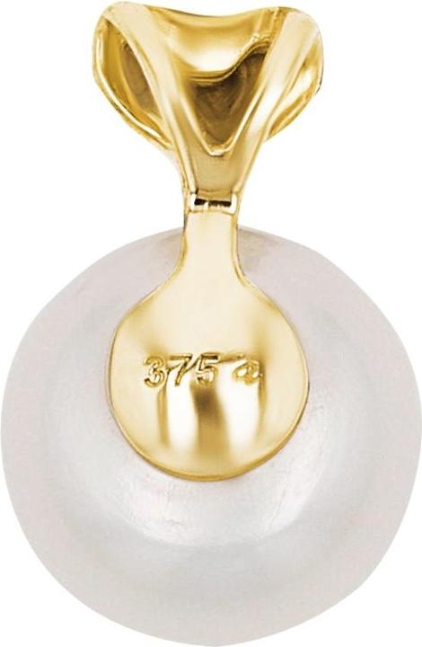 Produktbild Amor Anhänger für Damen, Gold 375, Süsswasserzuchtperle | Herz (Gold 375, 9 ct)