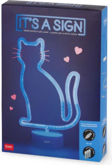 Immagine prodotto Legami Lampada LED con effetto neon - gatto