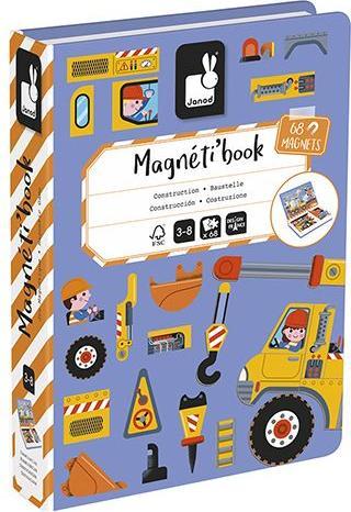Image du produit Janod Livre magnétique construction