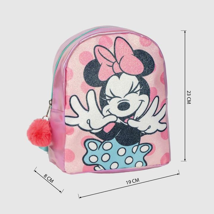 Produktbild Minnie Mouse Lässiger Rucksack Rosa 19 x 23 x 8 cm