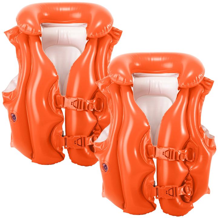 Actual product image Intex Set of 2 life jackets for children, 3-6 years