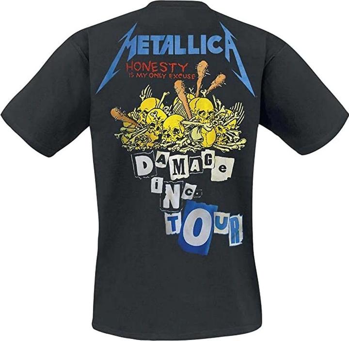 Actual product image Metallica Adult Damage Inc back print T-shirt (M)