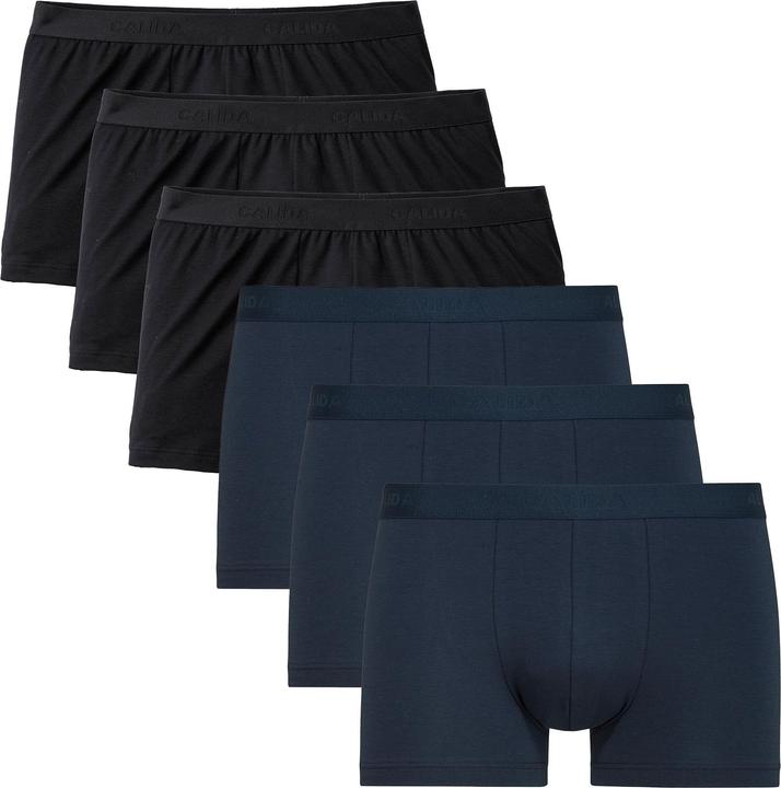 Produktbild Calida Boxershort Casual Figurbetont New Boxer Natural Benefit 3P (M, 6er Pack)