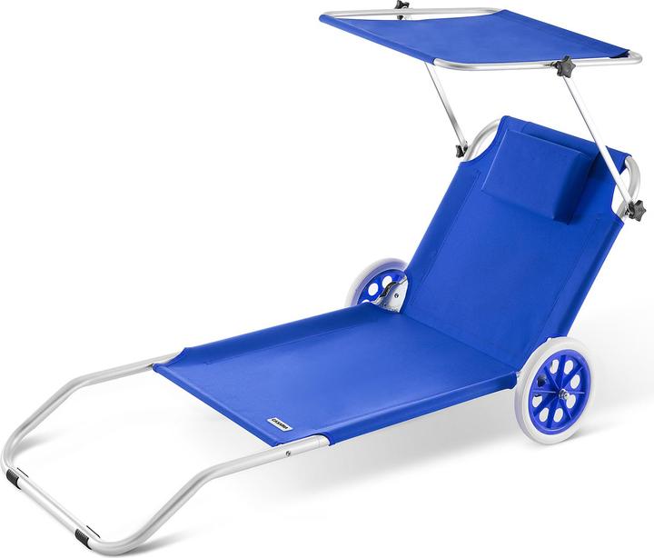 Produktbild Casaria Alu Sonnenliege (150 cm)