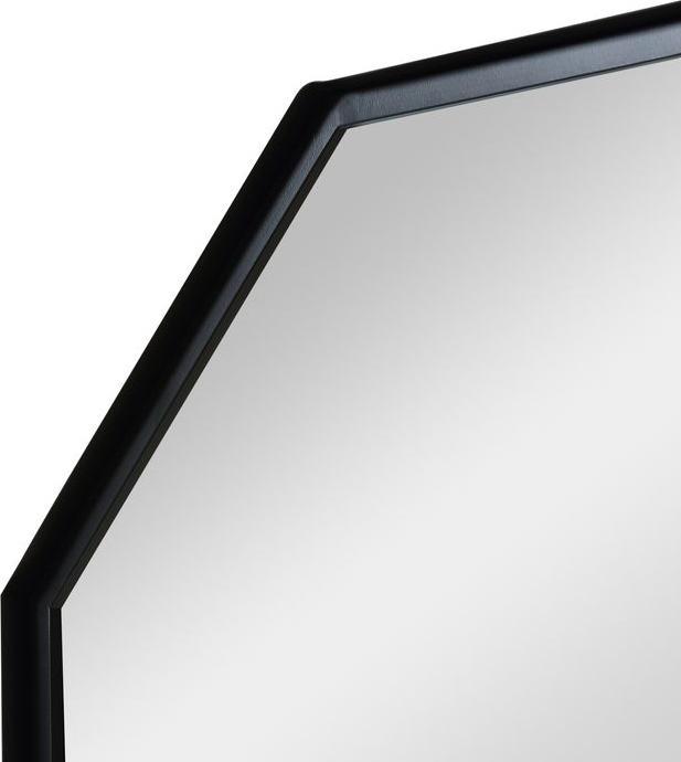 Immagine prodotto Swisshandel24 61 x 61 cm specchio da parete ottagonale specchio appeso specchio da soggiorno con mensola design (61 x 61 cm)