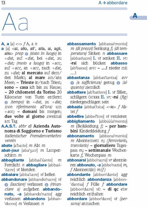 Immagine prodotto Praxiswörterbuch Italienisch (Tedesco, 2017)