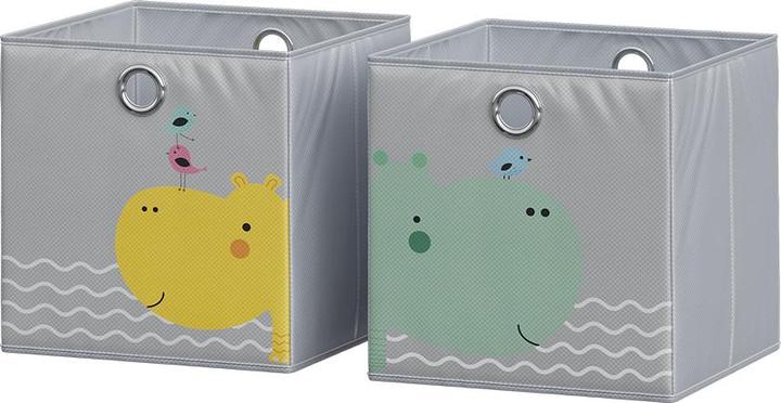 Grey (bear & hippo)