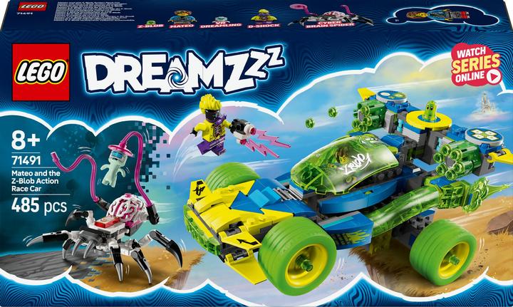 Produktbild LEGO Mateo mit dem Z-Blob Action-Rennwagen (71491, LEGO Dreamzzz)
