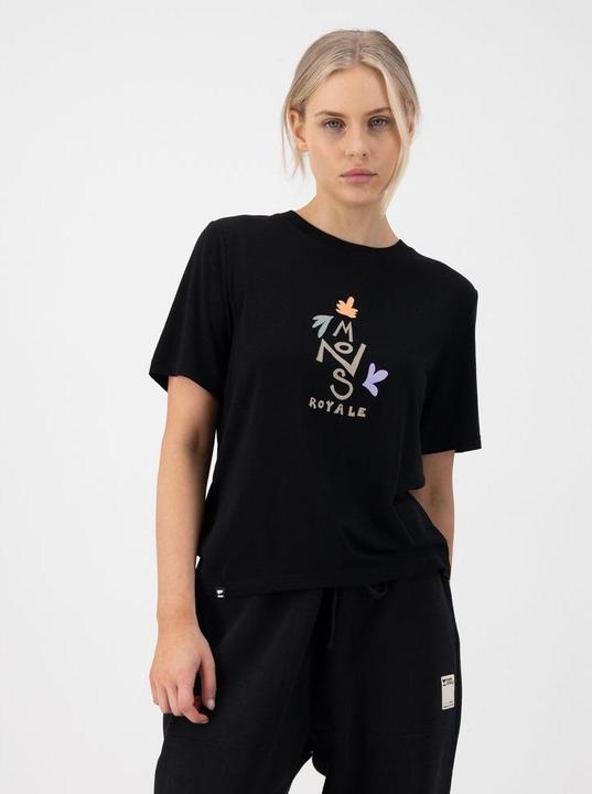 Actual product image Mons Royale Icon Merino Air-Con Relaxed Tee (L)