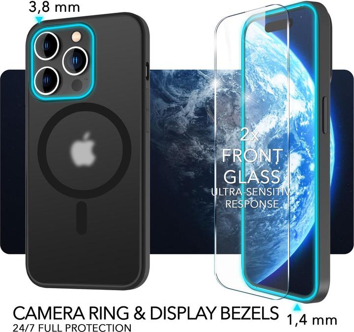 Image du produit Nalia Étui en silicone transparent clair (Apple iPhone 14 Pro)