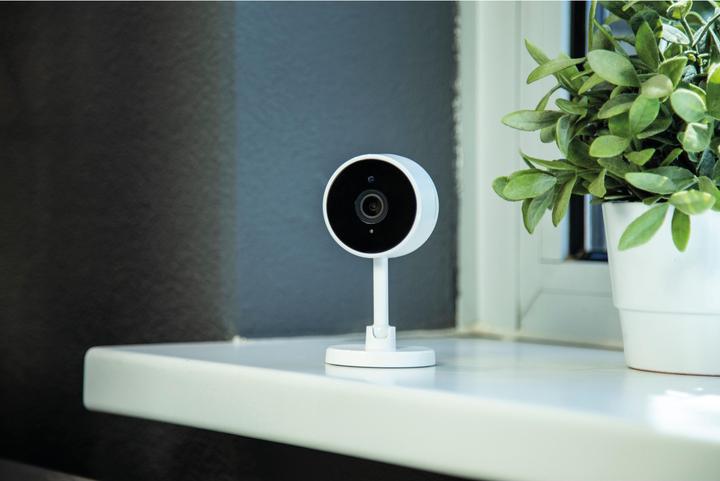 Produktbild Alecto SMART-CAM10 - Smart wifi camera, aan domotica koppelbare IP camera - Wit (1920 x 1080 Pixels)