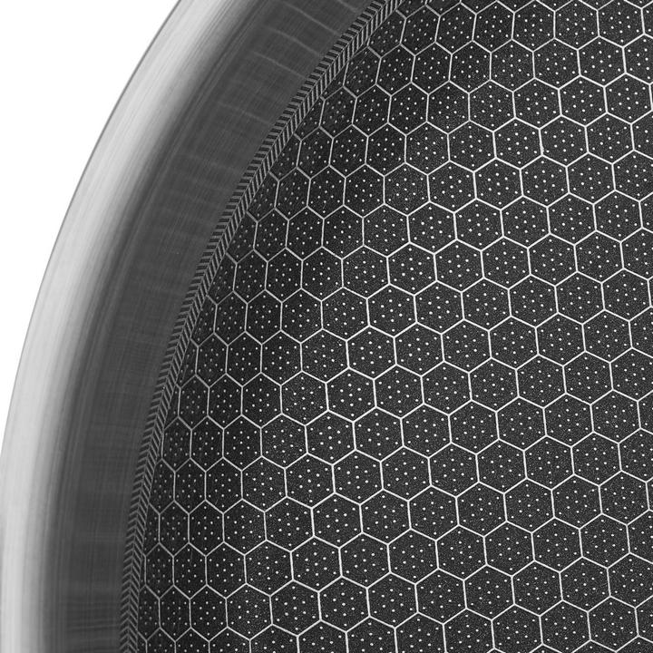 Produktbild Resto WOK D28 H7.5CM/95349 (28 cm, Wok Pfanne, Edelstahl, Aluminium)
