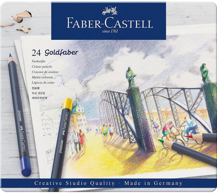 Produktbild Faber-Castell Goldfaber (Mehrfarbig, 24 x)