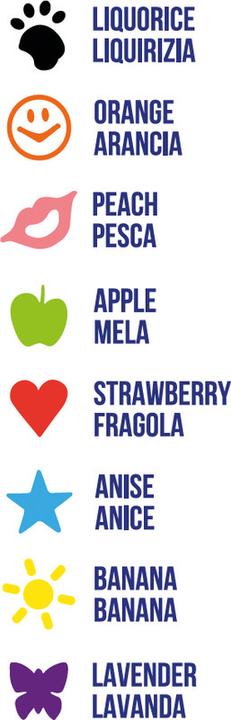 Actual product image Carioca Stamp felt-tip pens (Multicoloured, 8 x)