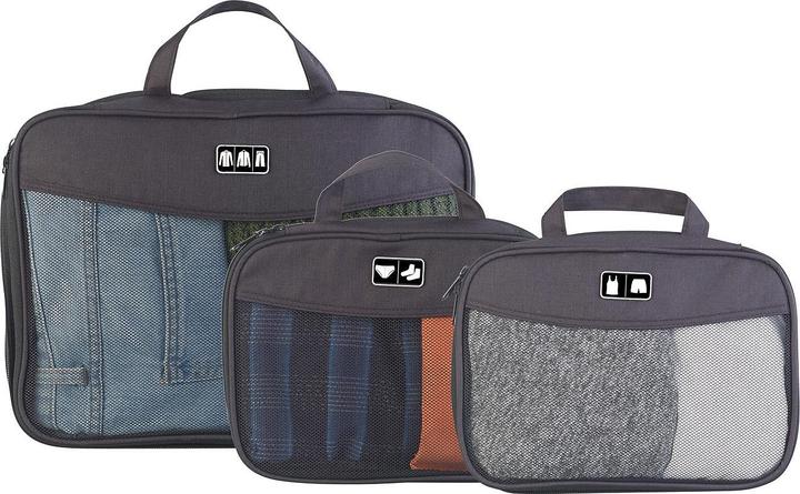 Semptec 3-teiliges Kompressions-Kleidertaschen-Set