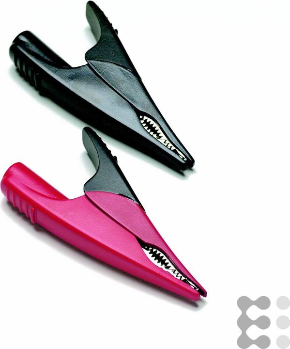 Immagine prodotto Fluke Clip in coccodrillo, larghe, rosso/nero (Terminale)