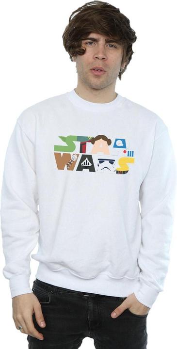 Produktbild Star Wars Character Logo Sweatshirt (4XL)
