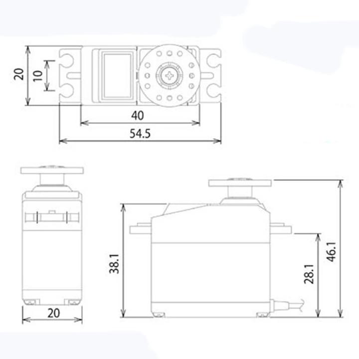 Produktbild Futaba Servo S-U400 Digital HV