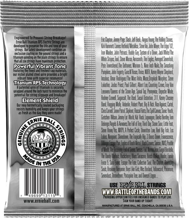 Produktbild Ernie Ball Slinky Coated Skinny (6 x, E-Gitarre, 0.05")