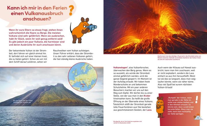Actual product image Frag doch mal... die Maus!: Vulkane und Erdbeben (German, Sylvia Englert, 2019)