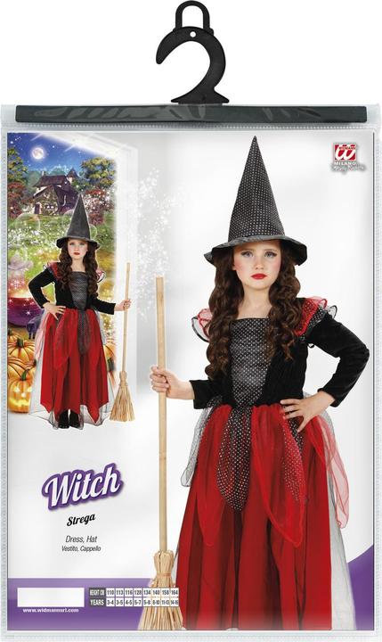 Immagine prodotto Widmann Costumi da strega per bambini (146, 158)