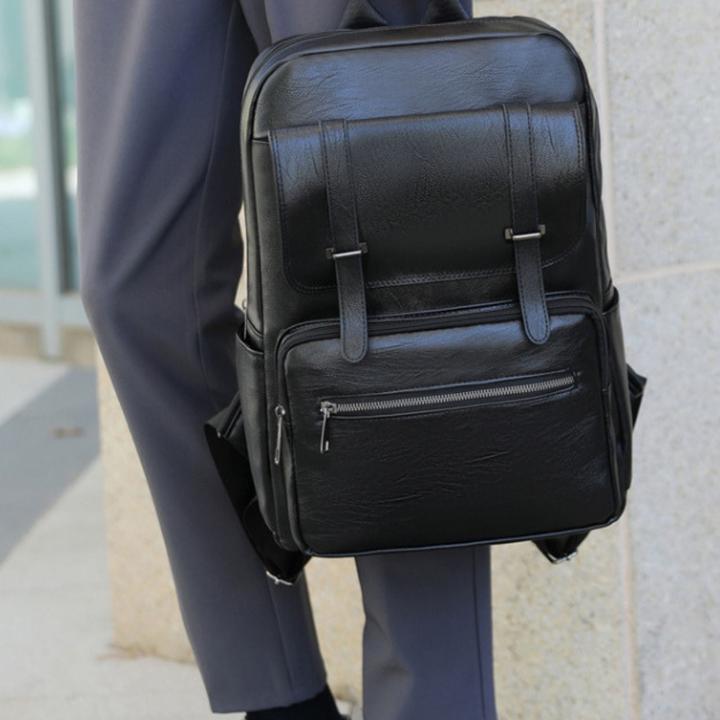 Actual product image Hermex Laptop backpack Daypack Business backpack PU leather backpack (15 l)