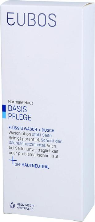 Immagine prodotto Eubos FLUESS BLUE UNPARF, soluzione da 200 ml (Lozione detergente, 200 ml)