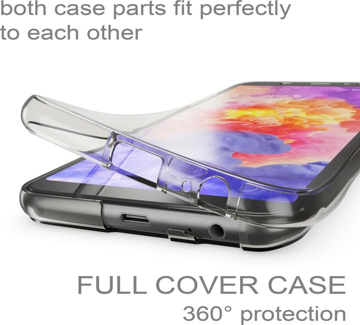 Image du produit Nalia Étui pour téléphone portable à paillettes 360 degrés (Samsung Galaxy A6+)