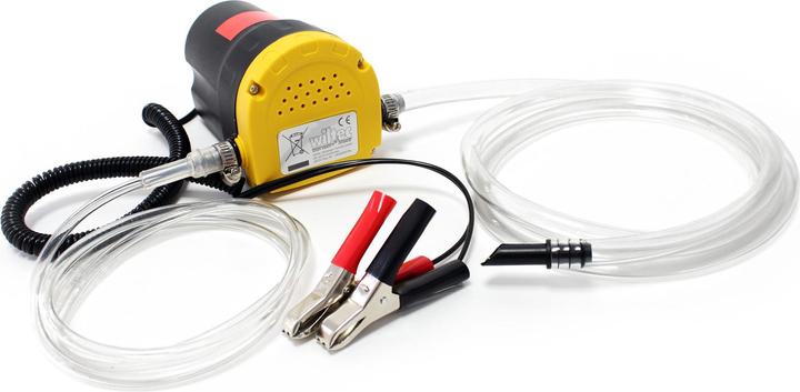 Immagine prodotto Wiltec Pompe aspiranti d'olio 12 V Pompe aspiranti diesel Pompe vidange d'olio