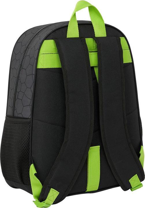 Produktbild Teenage Mutant NT Schulrucksack Schwarz Grau 33 x 42 x 14 cm