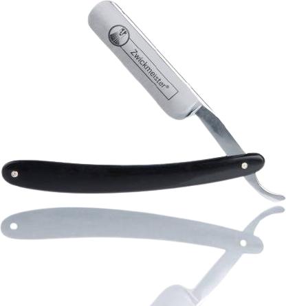 Actual product image Zwickmeister Straight razor Bartmeister black 5/8