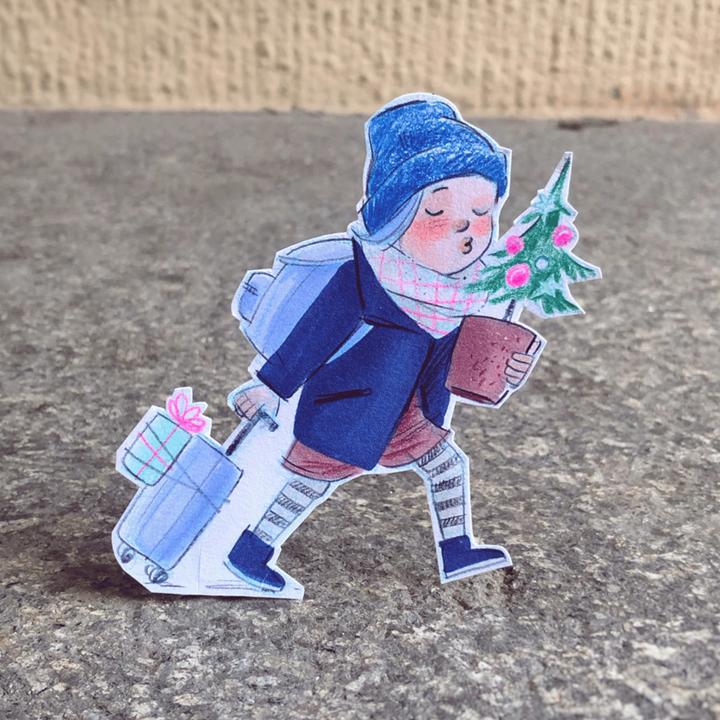 Actual product image Mrs Annika:The Mini me drawing school A