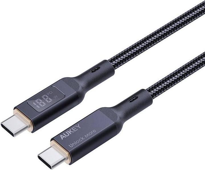 Actual product image Aukey USB-C – USB-C Display (1 m, USB 2.0)