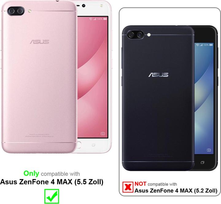 Produktbild Cadorabo Book mit Standfunktion Cover (Asus Zenfone 4 Max)