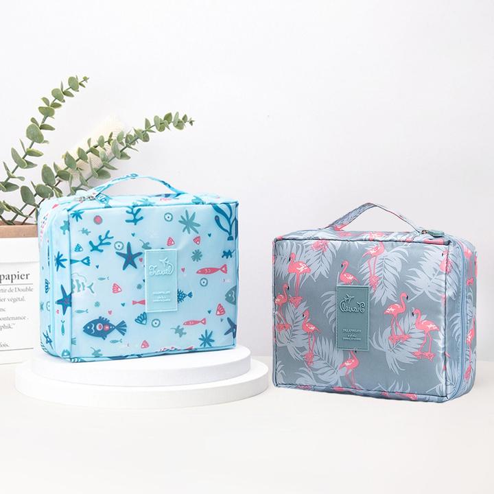 Actual product image Only-Bags.Store Portable carry-on cosmetic bag, large capacity travel storage bag, easy to carry