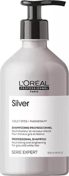 Actual product image L'Oréal Professionnel SILVER shampoo 500 ml (500 ml, Liquid shampoo)