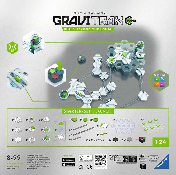 Actual product image Ravensburger GraviTrax Gravitrax Power Starter Set Launch