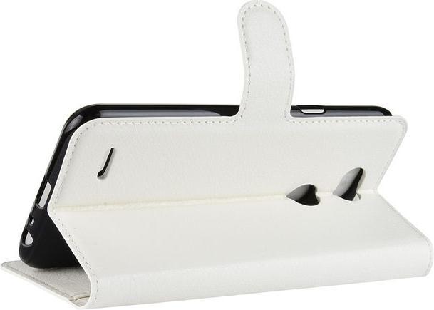 Actual product image MU Classic Litchi Leather Bookcover Series (LG X Power 3)
