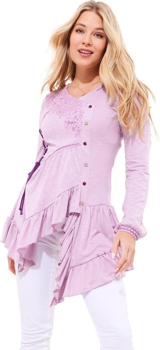 Immagine prodotto Joe Browns Frilly Embroidered V-Neck Tunic (40)
