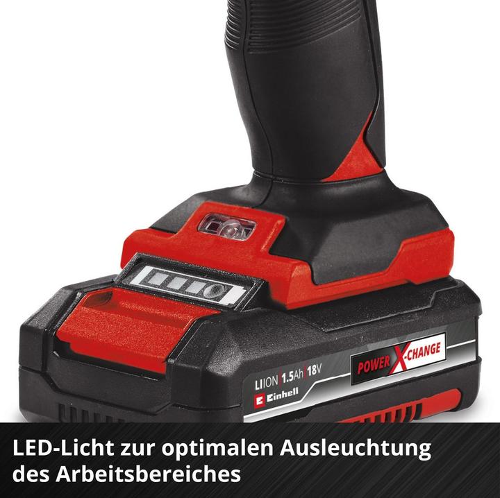 Actual product image Einhell Cordless drill driver TC-CD 18/38-2 Li ( 1 x 1.5 Ah) (Rechargeable battery operated)