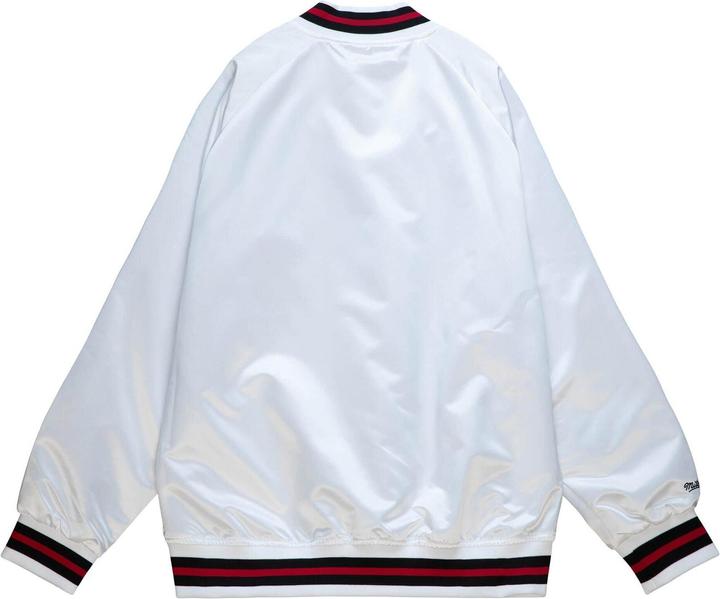 Produktbild Mitchell & Ness M&N Lightweight Satin Jacke - Chicago Bulls weiss - S (S)