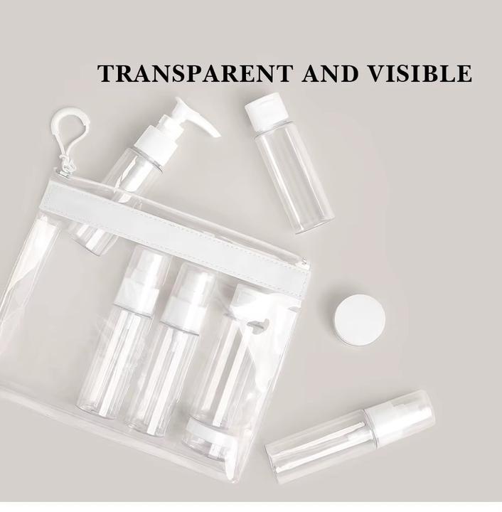 Actual product image Swissdetector Transparent Travel Bottles (Liquid bags)